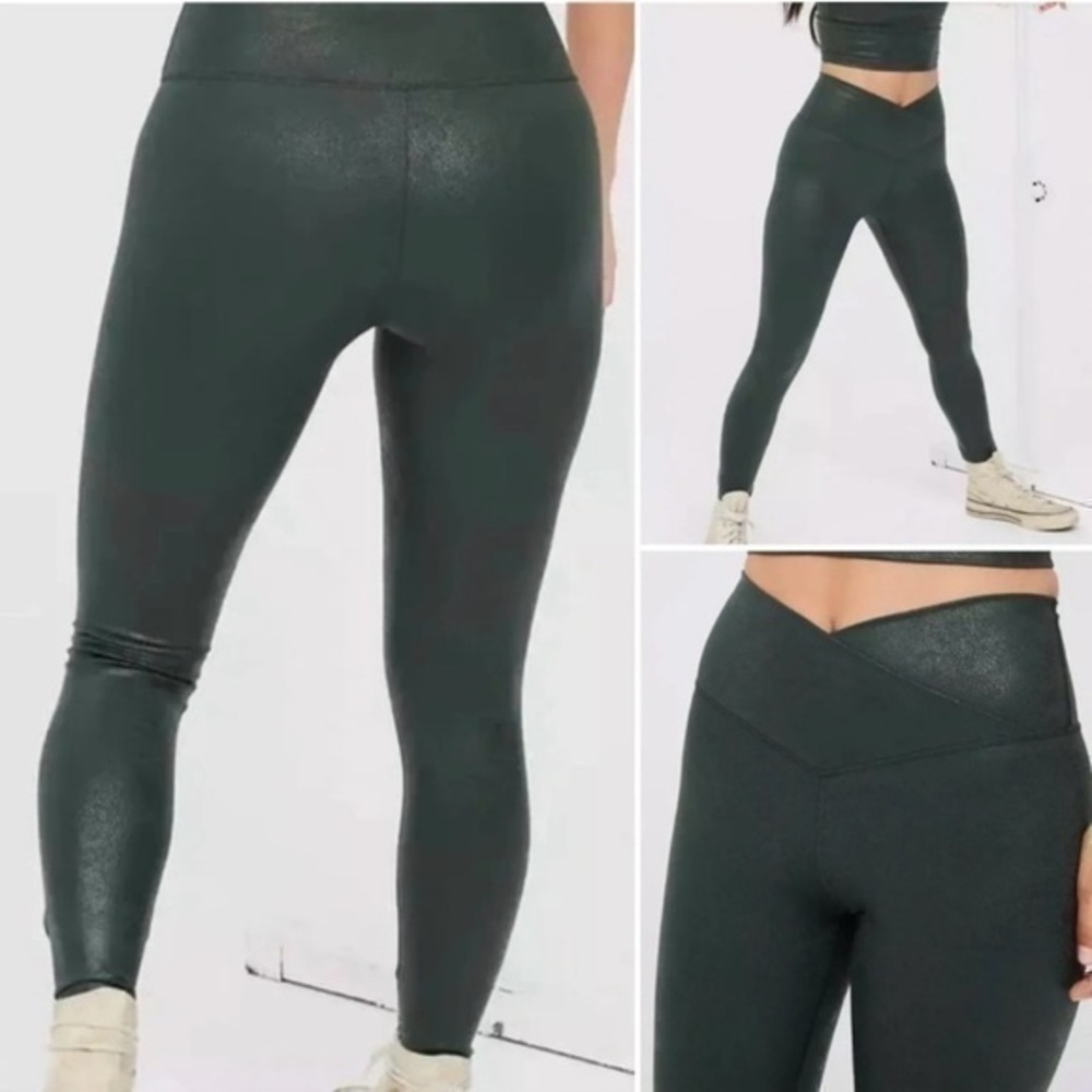 Aerie Offline Crossover Crackle leggings